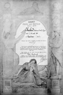 Dessin de monument aux morts