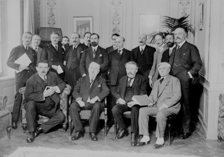 Première séance de la Société Des Nations