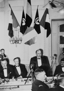 Le président du Conseil Daladier en Tunisie