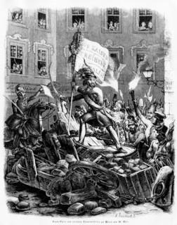 Kirchhoff, Barricade à Vienne