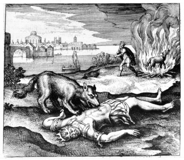Maier, Le loup a devoré le roi, et, consumé, il l'a rendu à la vie