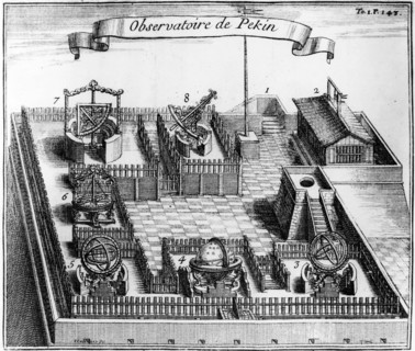 L'observatoire de Pékin en 1696