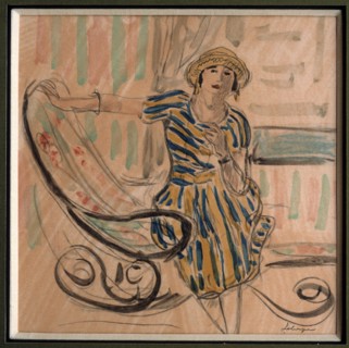 Lebasque, Woman in a rocking chair