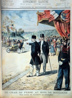 Le Shah de Perse, 1902
