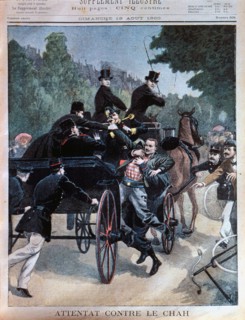 Attentat contre le Shah de Perse, 1900