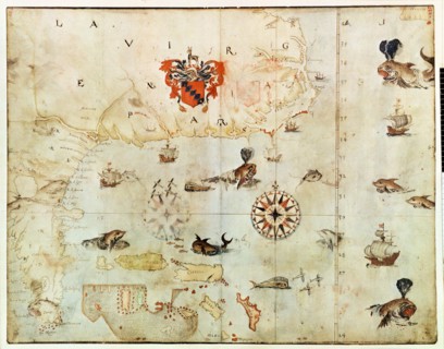 White, Carte d'Amérique du Nord