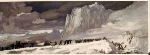 L'Armée rouge chinoise traversant les montagnes