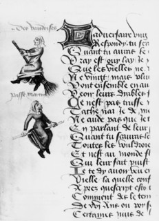 Witches leaving for the Sabbath