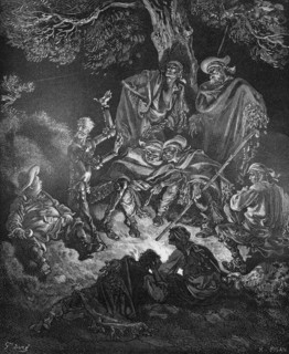 Doré, Illustration pour Don Quichotte de Miguel de Cervantés