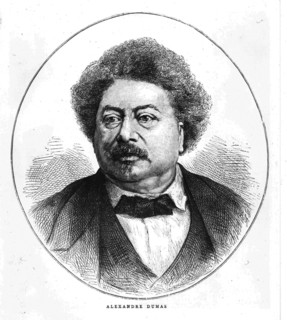 Portrait of Alexandre Dumas, père
