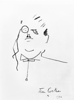 Cocteau, Portrait de Sergei de Diaghilev