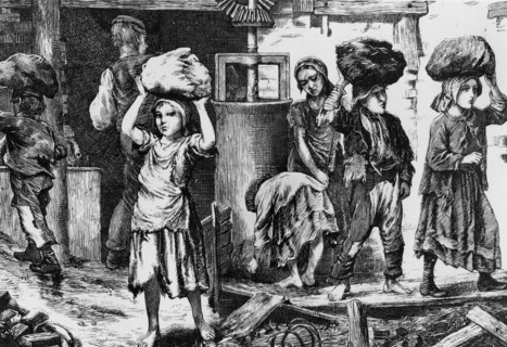 Anonyme, Travail des enfants en Angleterre