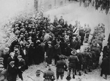 Grèves dans le Massachussetts en 1912
