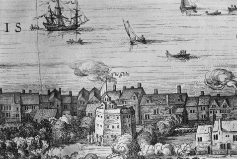 Visscher, Vue de Londres au 17e siècle