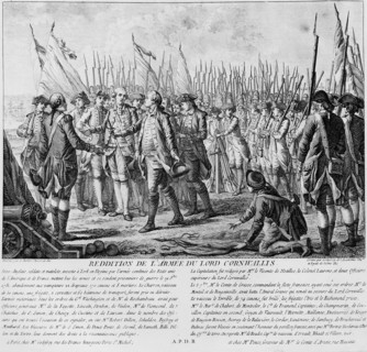 Réddition de l'armée de lord Cornwallis