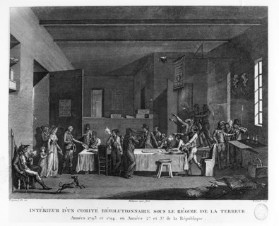 Fragonard, Interior of a Revolutionary Committee in 1793