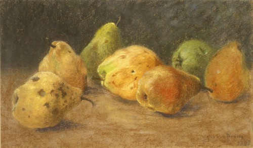 Prins, Still life with pears