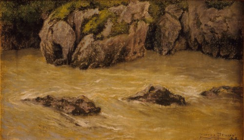 Prins, Le torrent dans les rochers