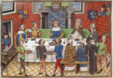 Chroniques de Jean Froissart, Banquet