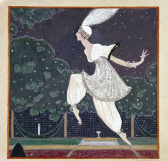 Georges Lepape, Denise Poiret à la fête Mille et deuxième nuit