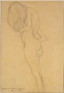 Klimt, Etude de nu féminin