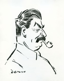 Caricature de Joseph Staline