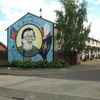 Painted wall in Belfast