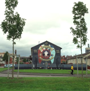 Painted wall in Belfast