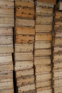 Wooden crates