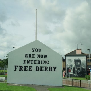Painted wall in Londonderry