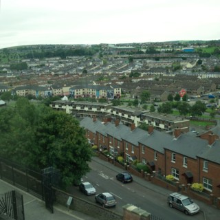 Bogside suburb in Londonberry