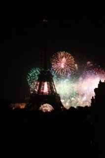 Paris, Feu d'artifice du 14 juillet 2010