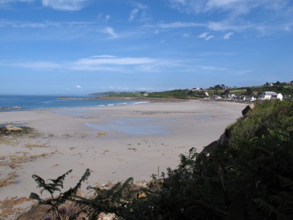 Plage de la baie de Morlaix