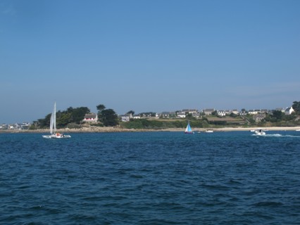 Island de Batz, landscape