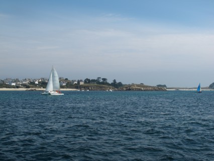 Island de Batz, landscape