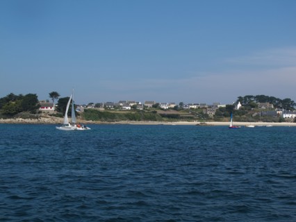 Island de Batz, landscape