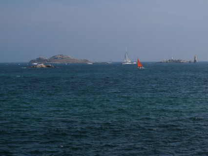 Paysage au large de Roscoff