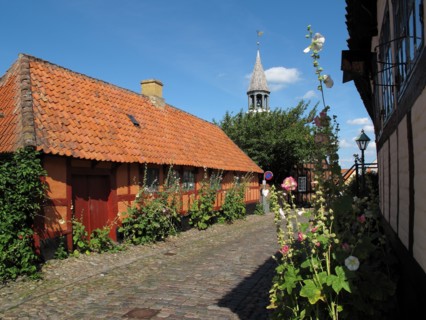 Street of Ebeltoft (Denmark)