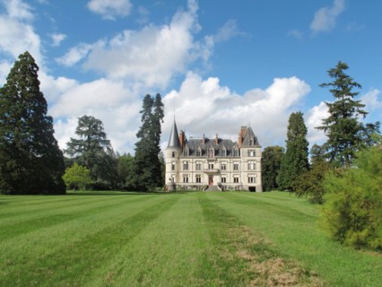 Castle of Boisrenault in Buzancais