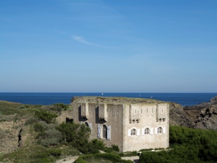 Le fort Sarah Bernhardt a Belle-Ile, Bretagne