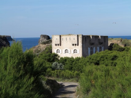 Le fort Sarah Bernhardt a Belle-Ile, Bretagne