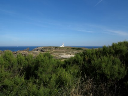 Phare de la Pointe des Poulains a Belle-Ile, Bretagne