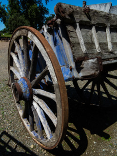 Detail of a cartwheel