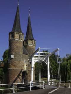 L'Oostpoort à Delft, Pays-Bas