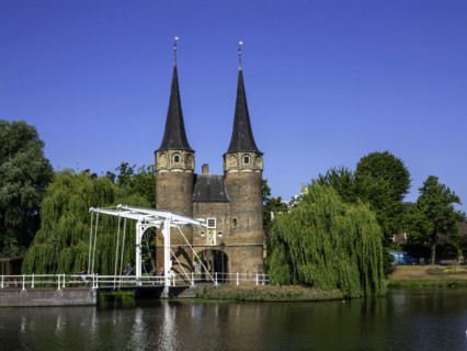 L'Oostpoort à Delft, Pays-Bas