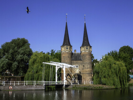 L'Oostpoort à Delft, Pays-Bas