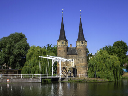 L'Oostpoort à Delft, Pays-Bas