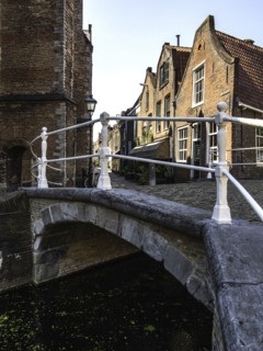 Ruelle dans Delft, Pays-Bas