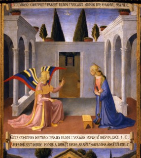 Fra Angelico, L'Annonciation