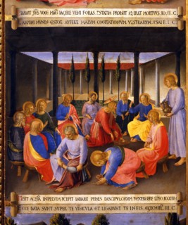 Fra Angelico, Le lavement des pieds